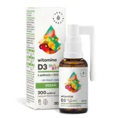 Witamina D3 Vegan dla dzieci aerozol 30 ml Aura Herbals
