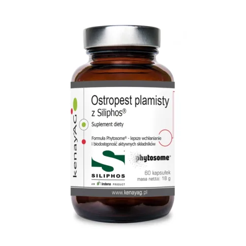 Kenay Ostropest plamisty z Siliphos® 60 kapsułek