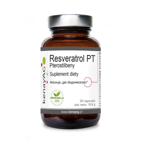 Kenay PTEROSTILBENY Resveratrol PT® 60 kapsułek