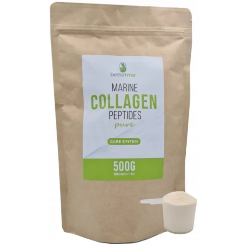 BetterMe Marine Collagen Pure czysty kolagen rybi proszek 500 g (torebka)