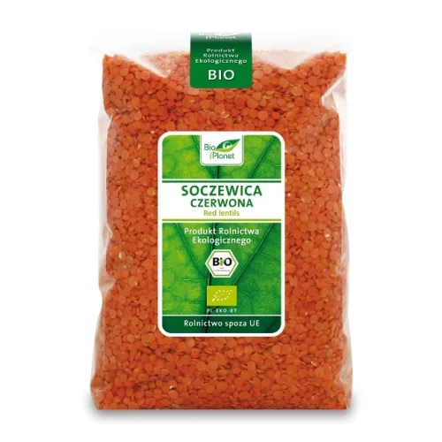 Soczewica czerwona 1 kg BIO Bio Planet