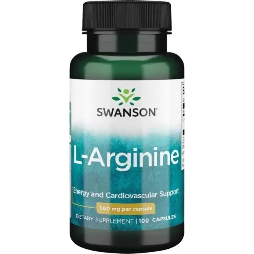 Swanson L-arginina 500 mg 100 kapsułek