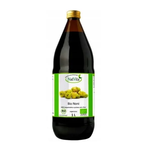 Sok Noni wyciskany 100% 1000ml BIO Natvita PROMOCJA!