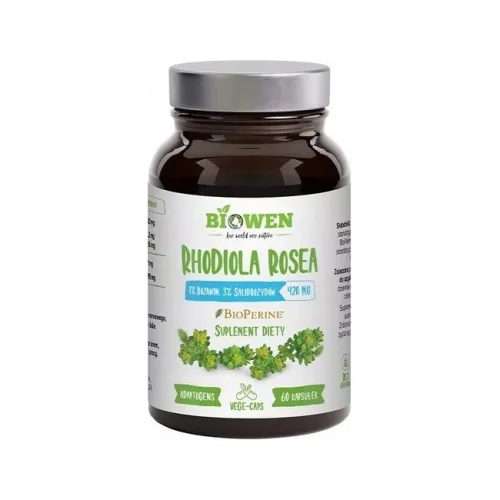 Biowen Rhodiola rosea 420 mg 60 kapsułek