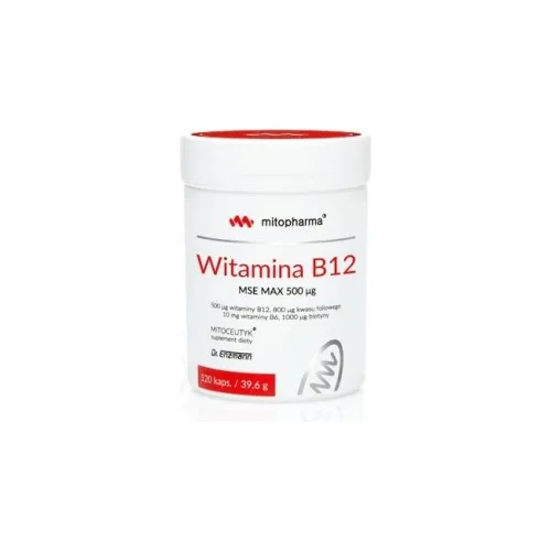 Dr Enzmann Witamina B12 MSE Max 120kapsułek Mito-Pharma