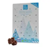 Kalendarz adwentowy z czekolady kokosowej bez dodatku cukru BIO 180 g Cocoa 