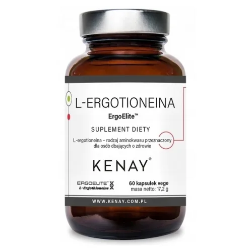 Kenay L-Ergotioneina ErgoElite 15mg 60kapsułek vege