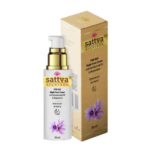 Sattva krem do twarzy Pro-Age na noc 50 ml
