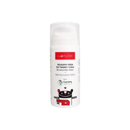 LullaLove Delikatny krem do twarzy i ciała dla dzieci 100ml