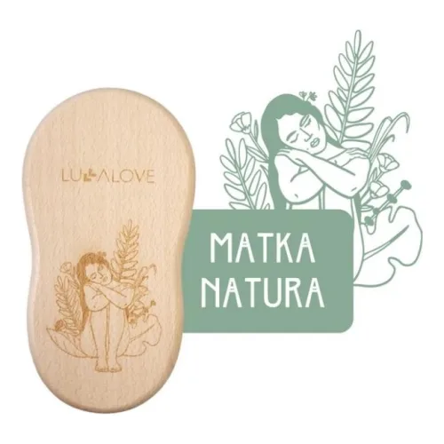 LullaLove Średnia szczotka - szczecina, edycja limitowana Matka Natura 1sztuka