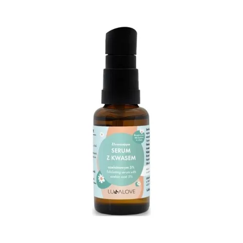 LullaLove Złuszczające serum do twarzy z kwasem azelainowym 5% 30ml