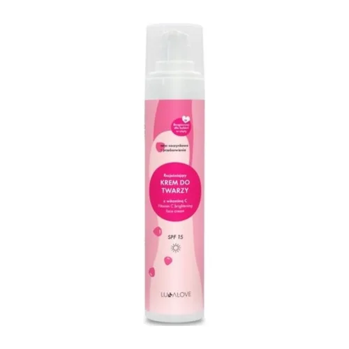 LullaLove Rozjaśniający krem do twarzy z witaminą C SPF15 50ml