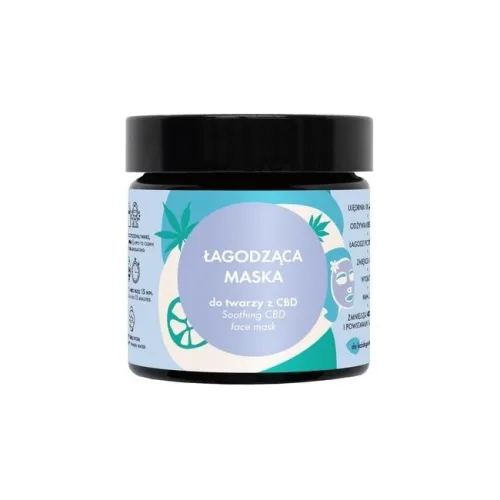 LullaLove Łagodząca maska do twarzy CBD 60ml