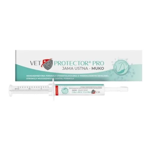 VET PROTECTOR PRO Preparat MUKO do jamy ustnej dla psa i kota 15ml