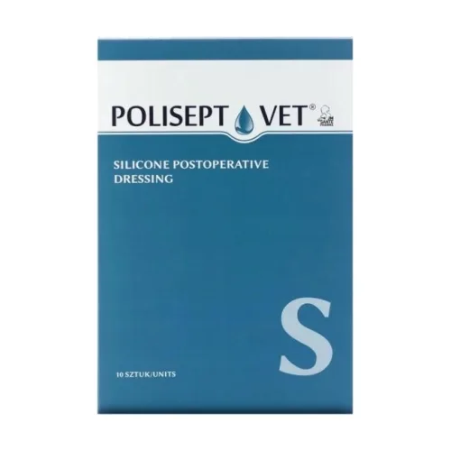 Polisept Vet S opatrunek na rany dla psa i kota 10sztuk