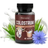 Skoczylas Colostrum siara bydlęca z inuliną 60kapsułek