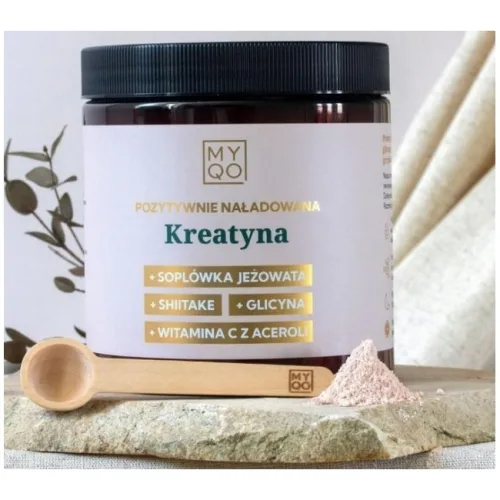 MYQO Pozytywnie naładowana kreatyna 300 g