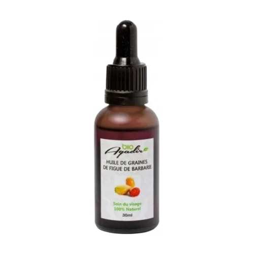 Olej z Opuncji Figowej 100% do Twarzy Czysty Naturalny 30 ml Bio Agadir