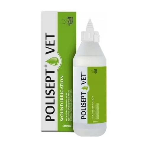 Polisept Vet Wound Irrigation płyn do irygacji ran dla psów i kotów 500ml