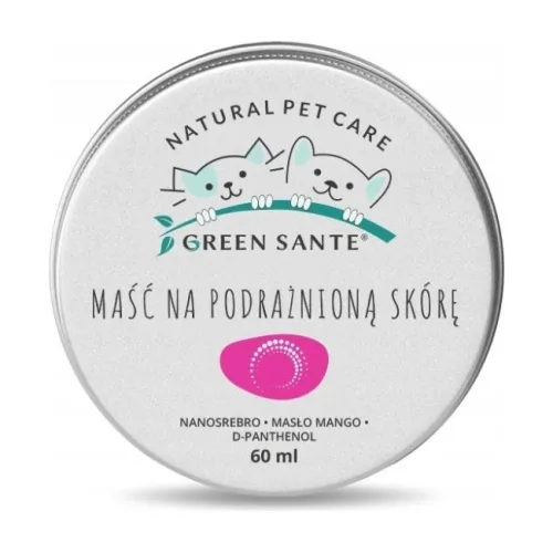 Green Sante naturalna maść na Podrażnioną skórę dla psa i kota 60 ml