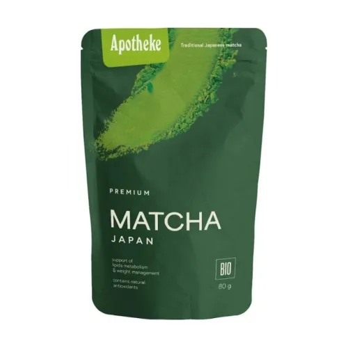 Herbata zielona matcha japońska BIO 80g Apotheke