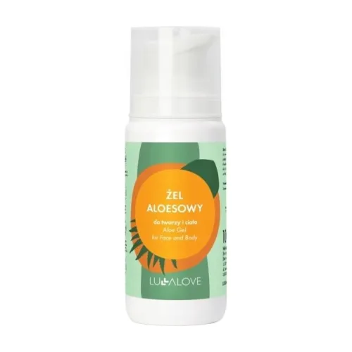 LullaLove Żel aloesowy do twarzy i ciała ulga 100 ml