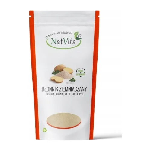 NatVita Błonnik ziemniaczany skrobia oporna Keto LowCarb 270 g