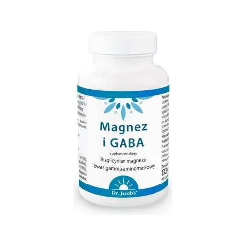 Dr Jacobs Magnez i GABA 90kapsułek