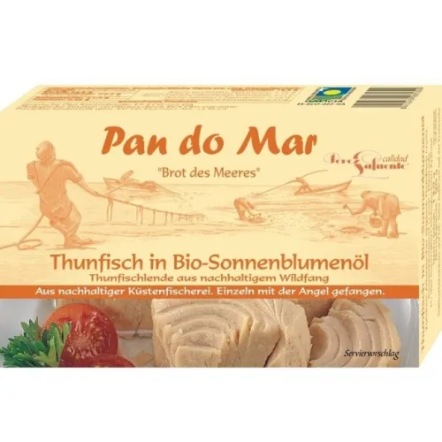 Tuńczyk w oleju słonecznikowym 120 g Pan do Mar