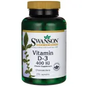 Swanson witamina D3 400IU 250kapsułek