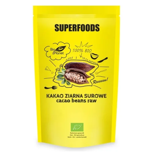 Kakao ziarna surowe 200 g BIO Bio Planet