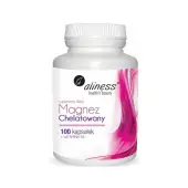 Aliness magnez chelatowany + witamina B6 100 kapsułek